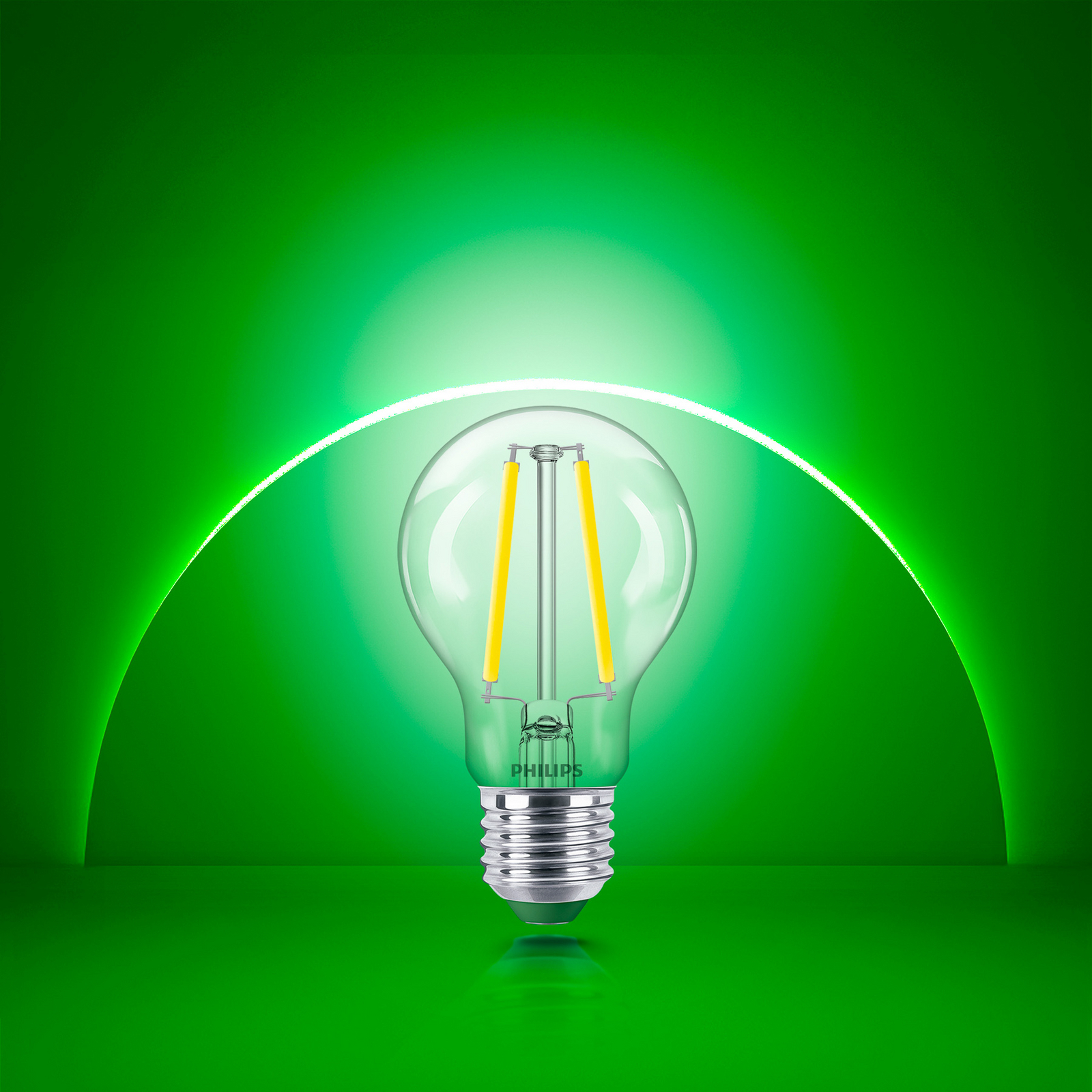 Philips E27 LED bulb A60 2.3W 485lm 4,000K clear Philips E27 LED bulb A60 2.3W 485lm 4,000K clear