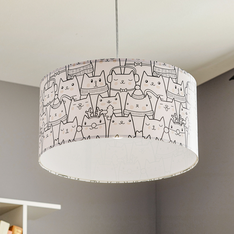 Suspension Cats avec imprimé de chats