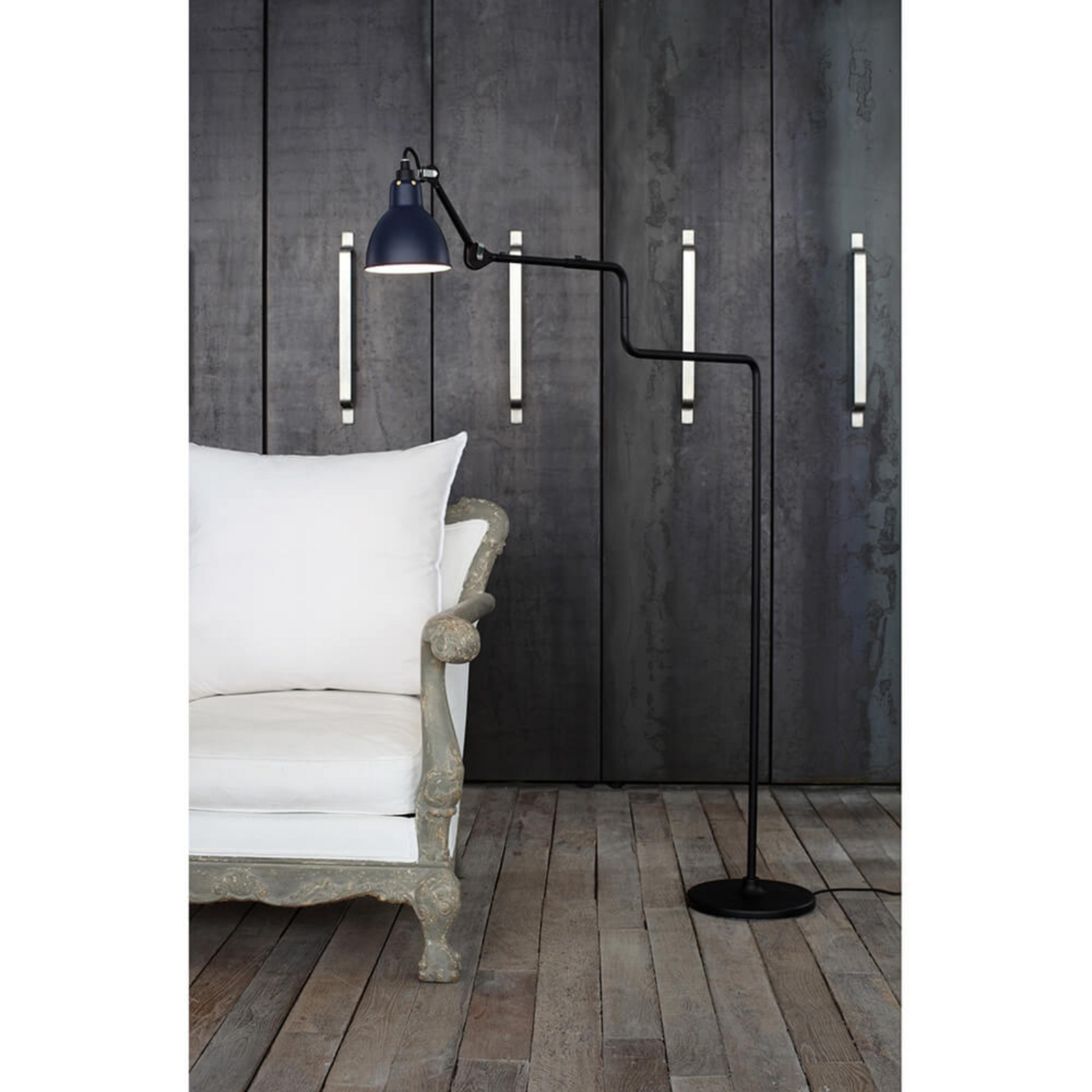 411 Lampadar Blue - Lampe Gras