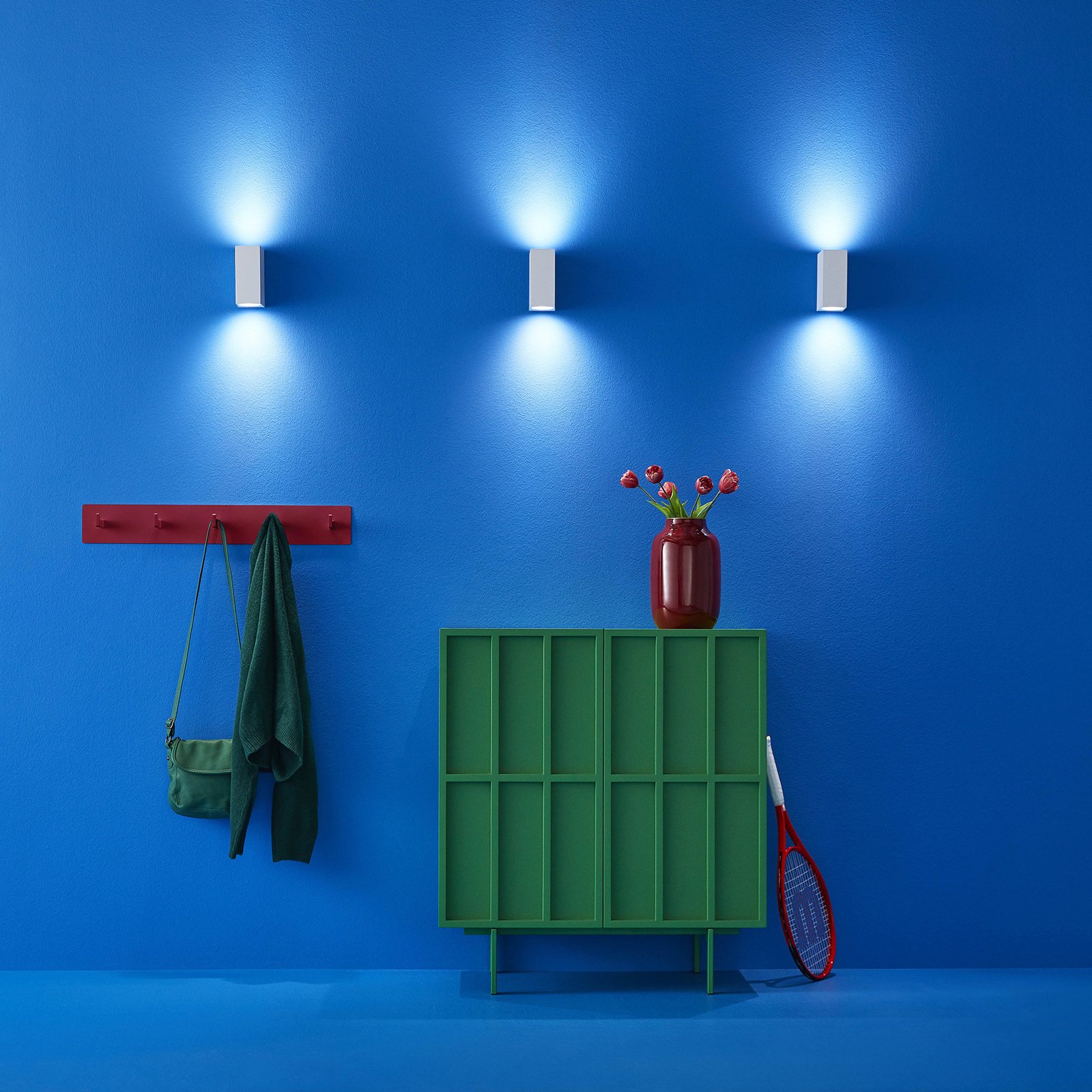 Up & Down WiZ 2 Wandleuchte RGB White - WiZ