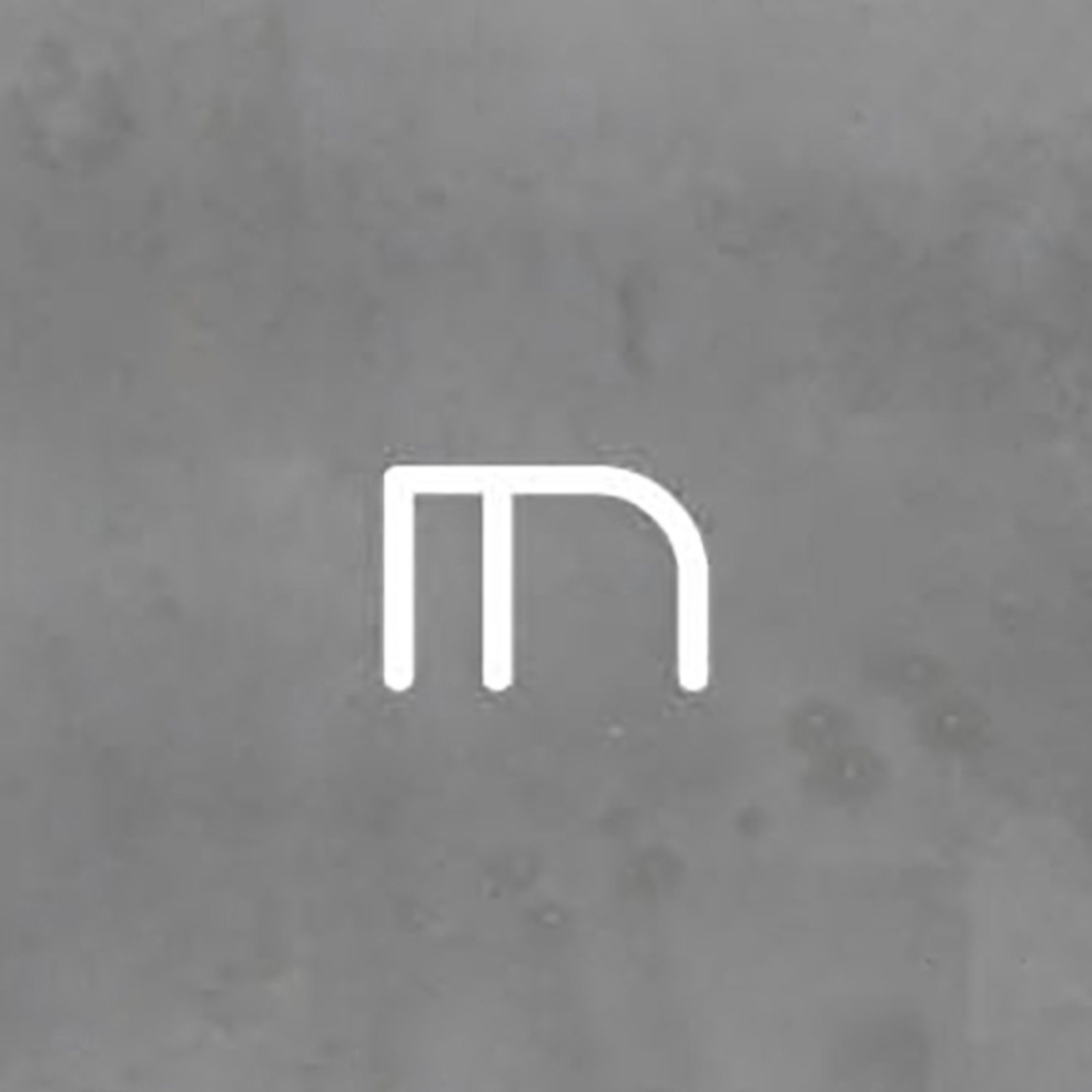 Artemide Alphabet of Light væg, lille bogstav m