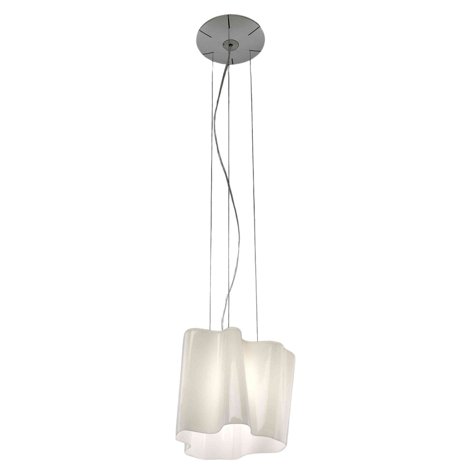 "Artemide Logico" stiklinis pakabinamas šviestuvas 24 cm