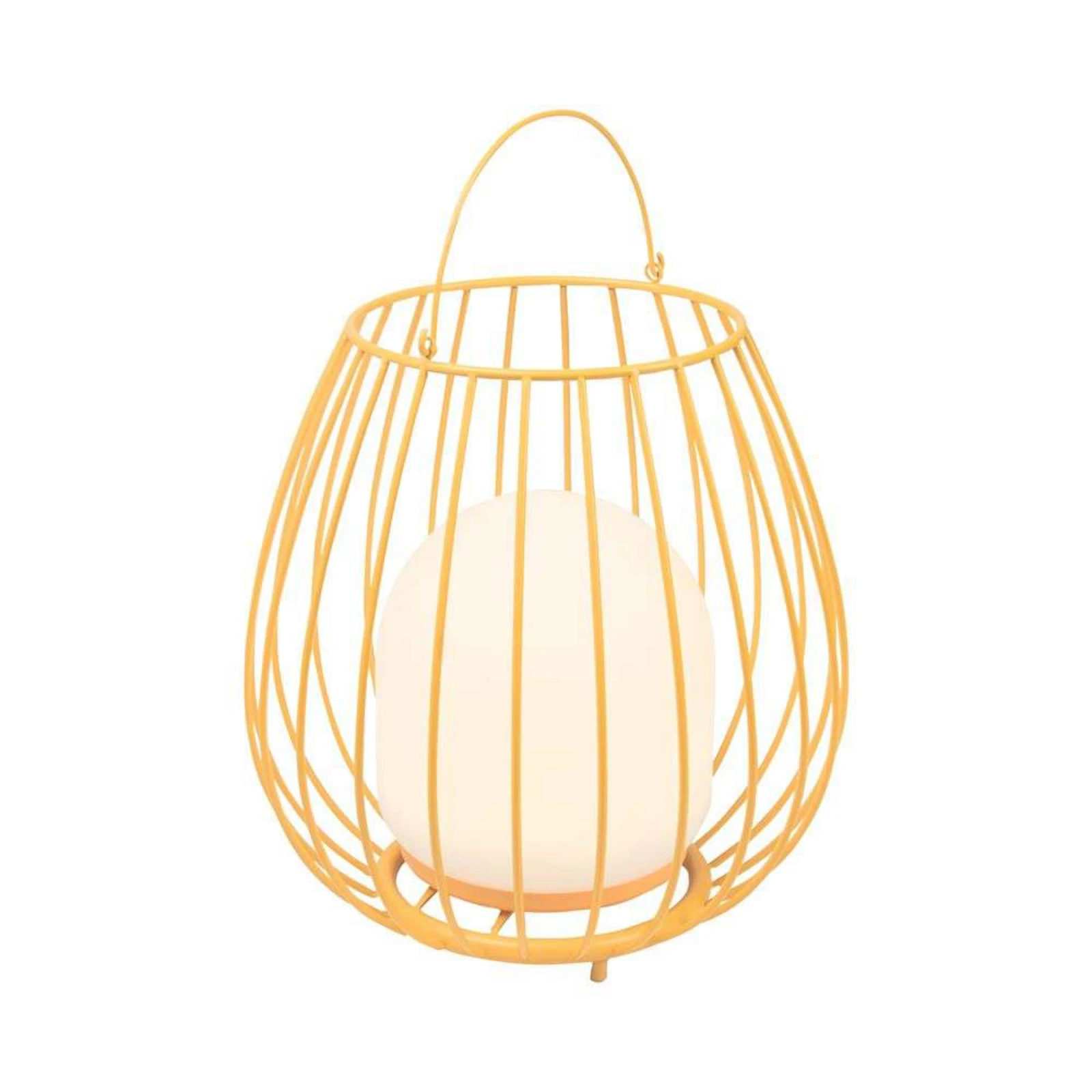 Stolná lampa LED Jim To-Go, vonkajšia, oranžová