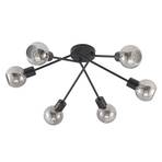 Lioma 6 Stropna lampa Crna - Lindby