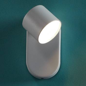 Witte LED-wandlamp Star, zwenkbaar
