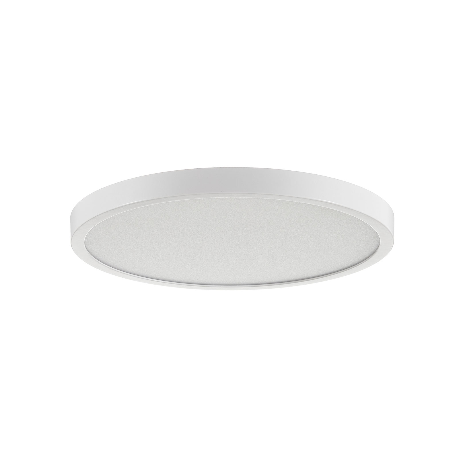 Stropné LED svietidlo Vika, okrúhle, biele, Ø 30cm