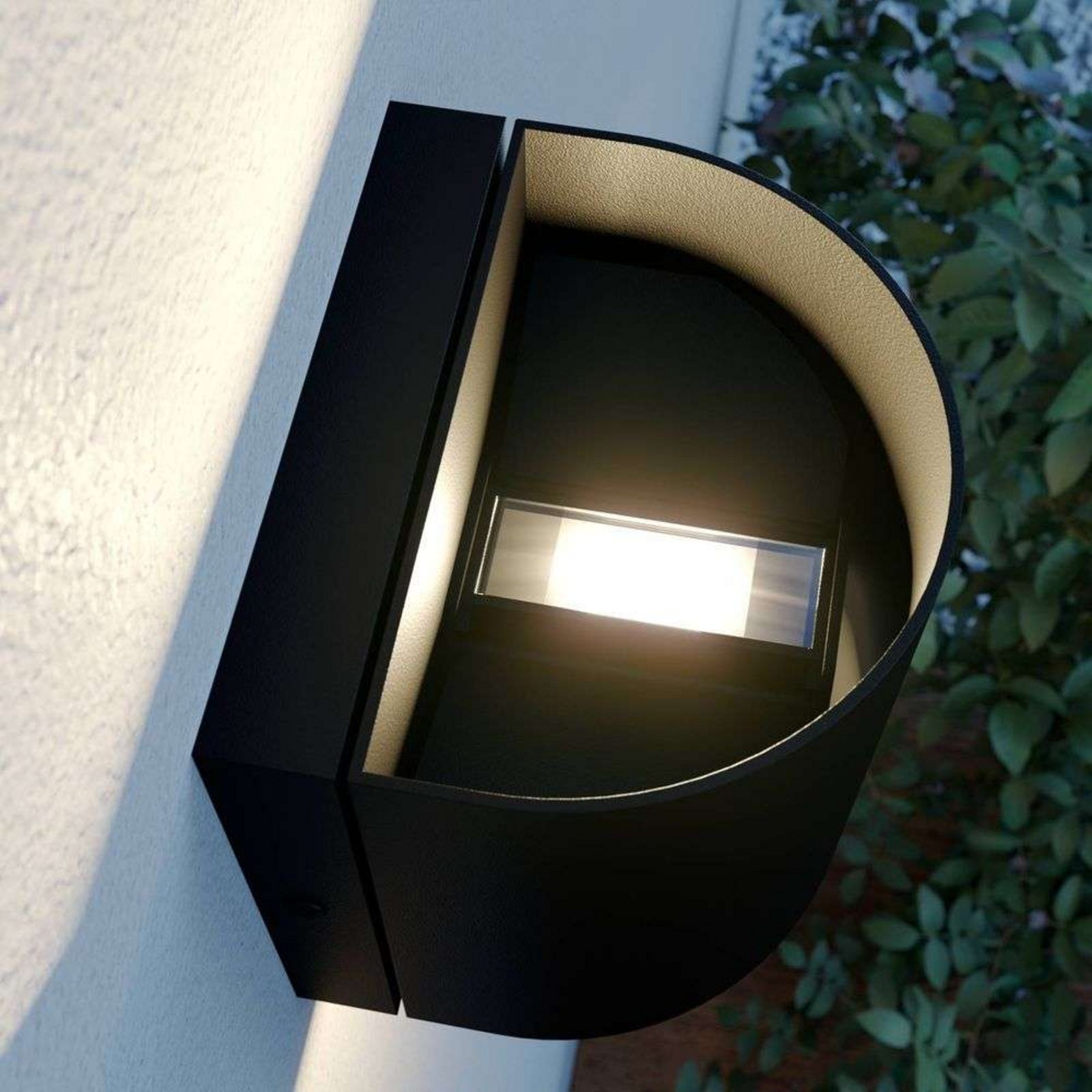 Gladis LED Aplica de Exterior Black - Lindby