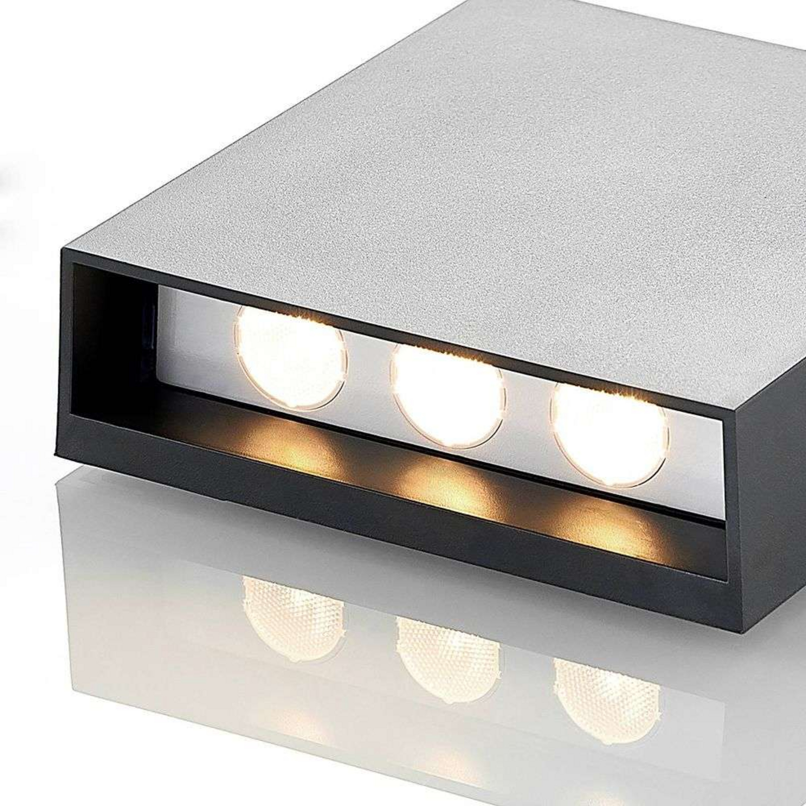 Ugar LED Utomhus Vägglampa H14 Dark Grey - Lindby