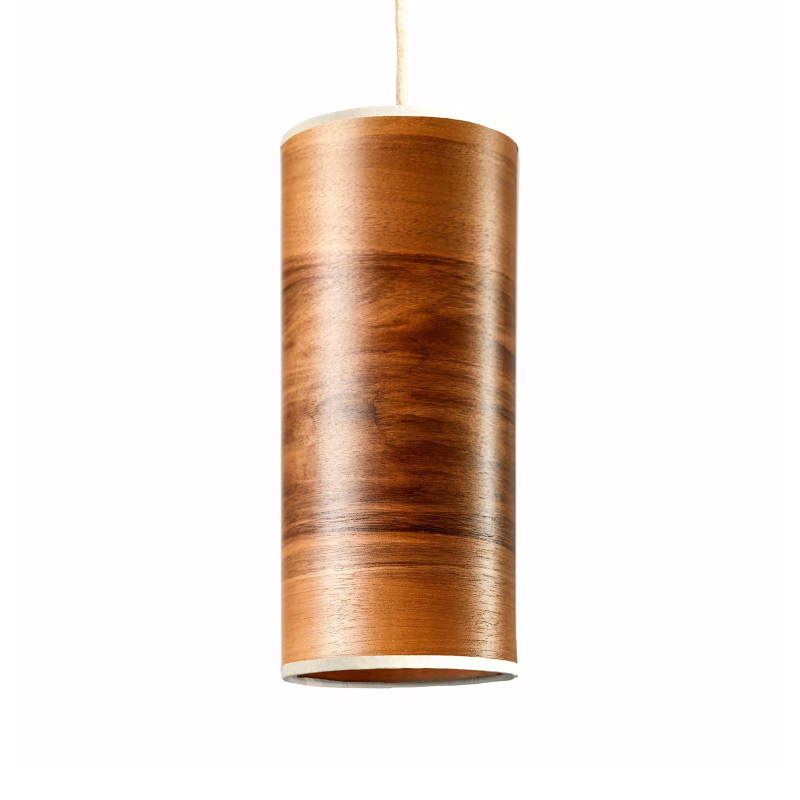 LeuchtNatur Nux pendant light made of veneer wood