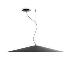 Luceplan Koinè Lámpara colgante LED 927 Ø110cm negro