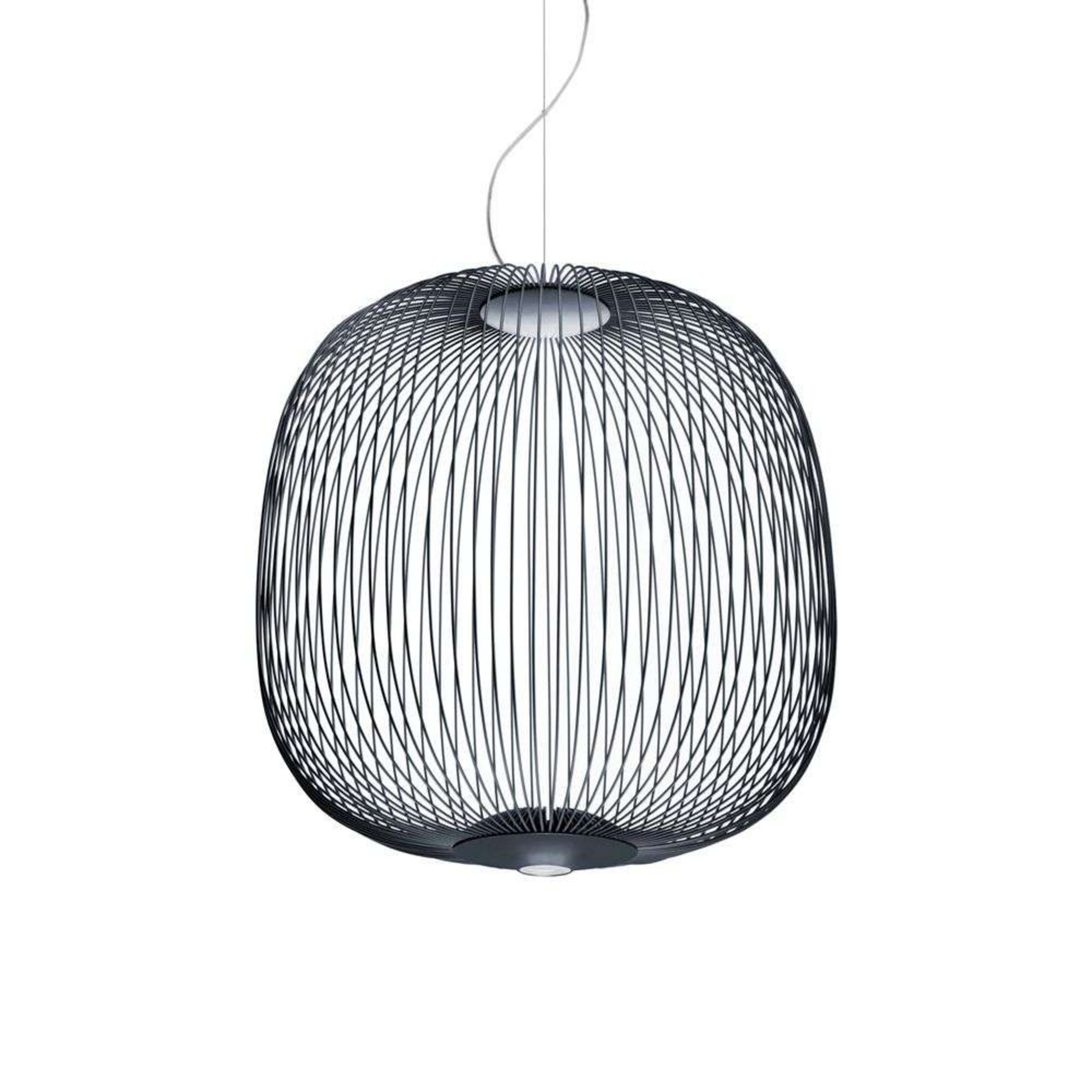Spokes 2 LED Suspension Dimmable Graphite - Foscarini