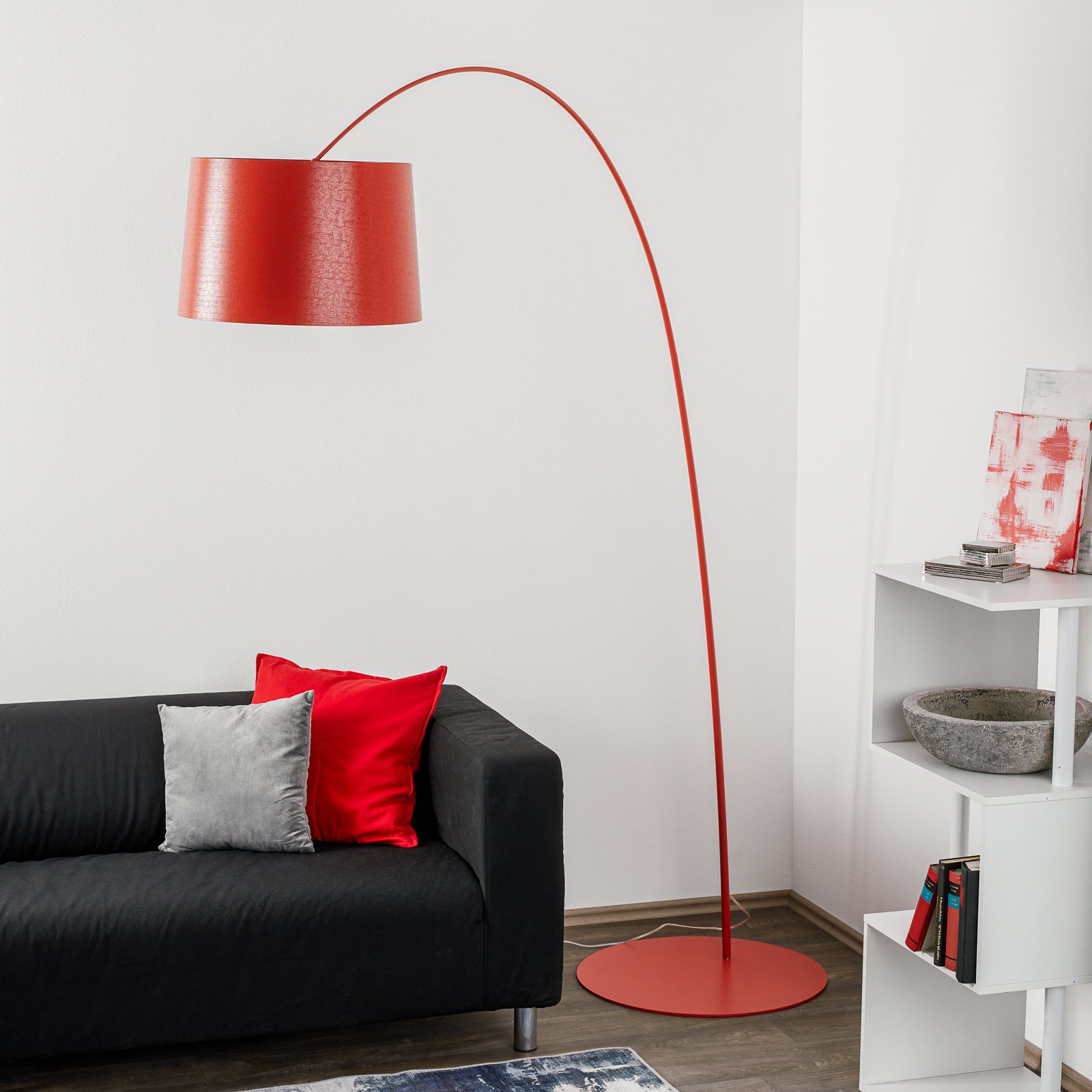 Twiggy ív világítás dimmelhetővel, lila - Foscarini Twiggy ív világítás dimmelhetővel, lila - Foscarini