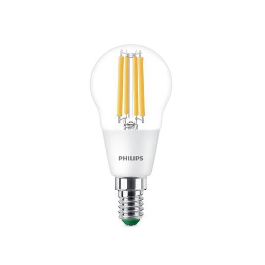 Philips E14 LED bulb G45 2.3W 485lm 2,700K clear
