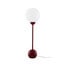 rouge foncé / blanc
