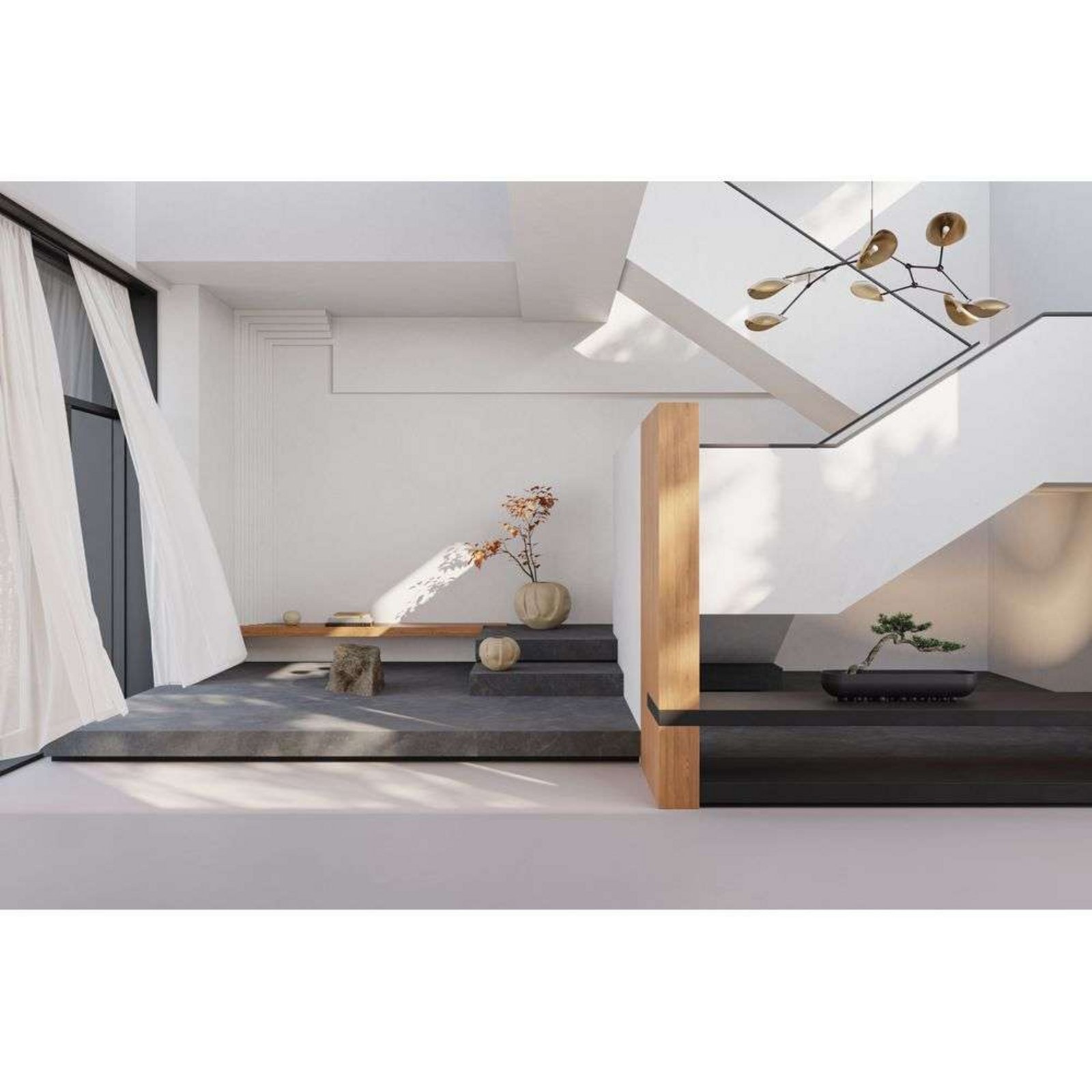 Stingray Brass Chandelier - 101 Copenhagen