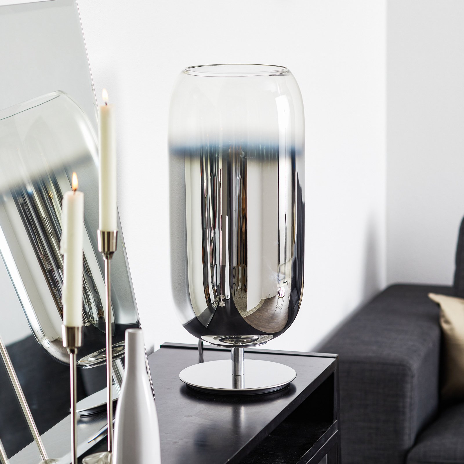 Gople Tischleuchte Silver - Artemide