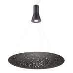 Fabbian Lens LED-Hängeleuchte Ø 90 cm