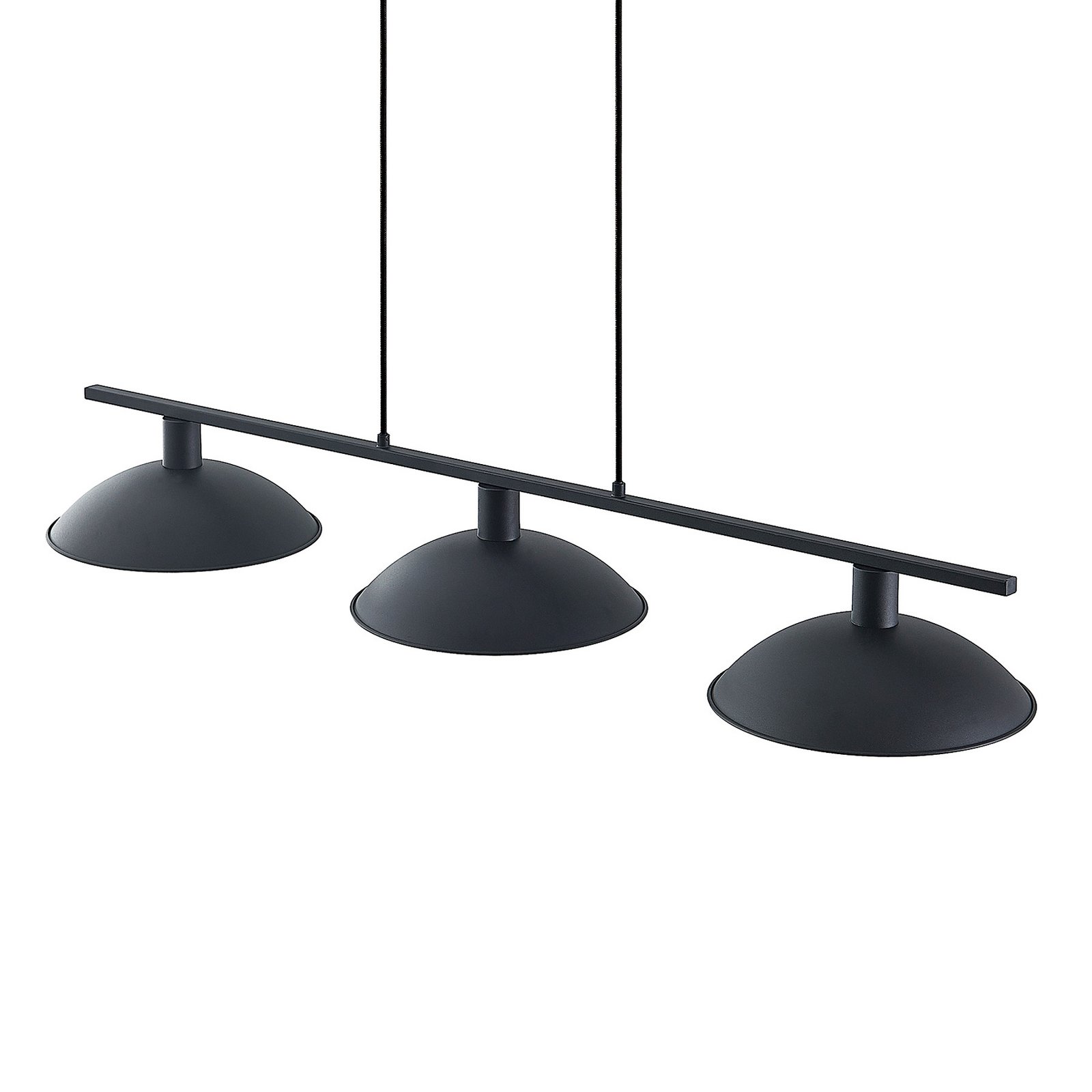 Narisara Long Pendant Black/Gold - Lindby