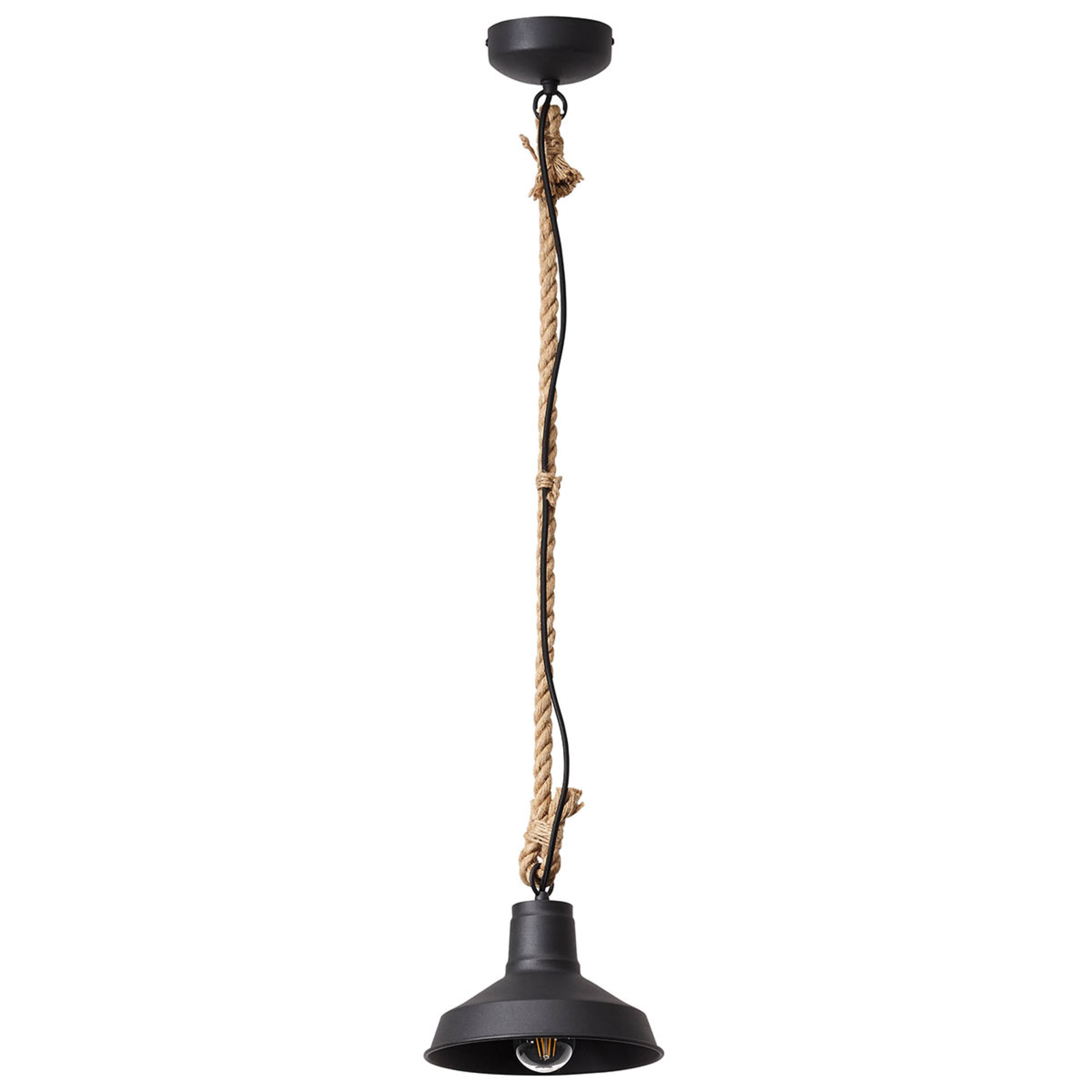 With cable suspension system - hanging lamp Hank