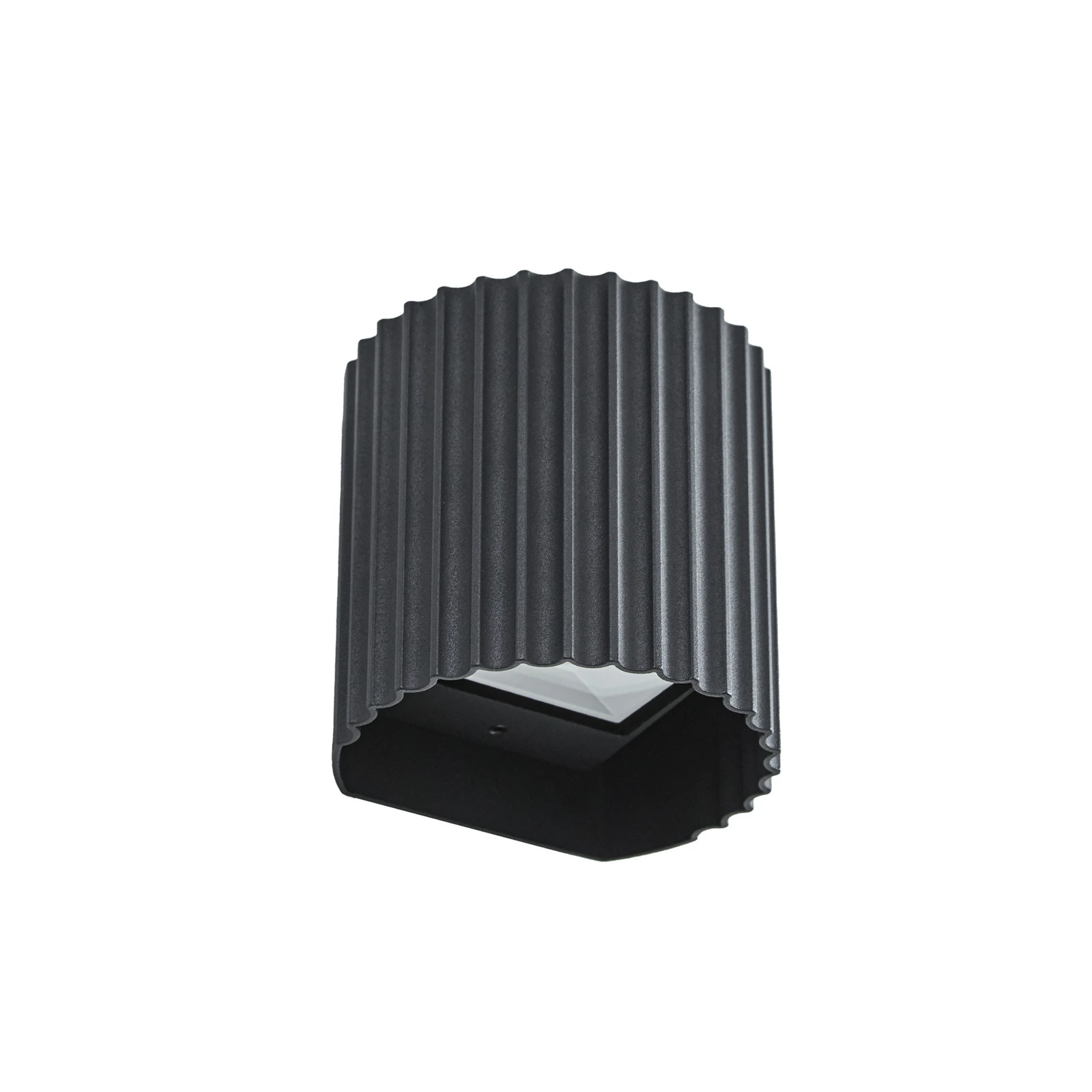Lindby LED-Außenwandlampe Ralino, schwarz, 2-flg., IP65