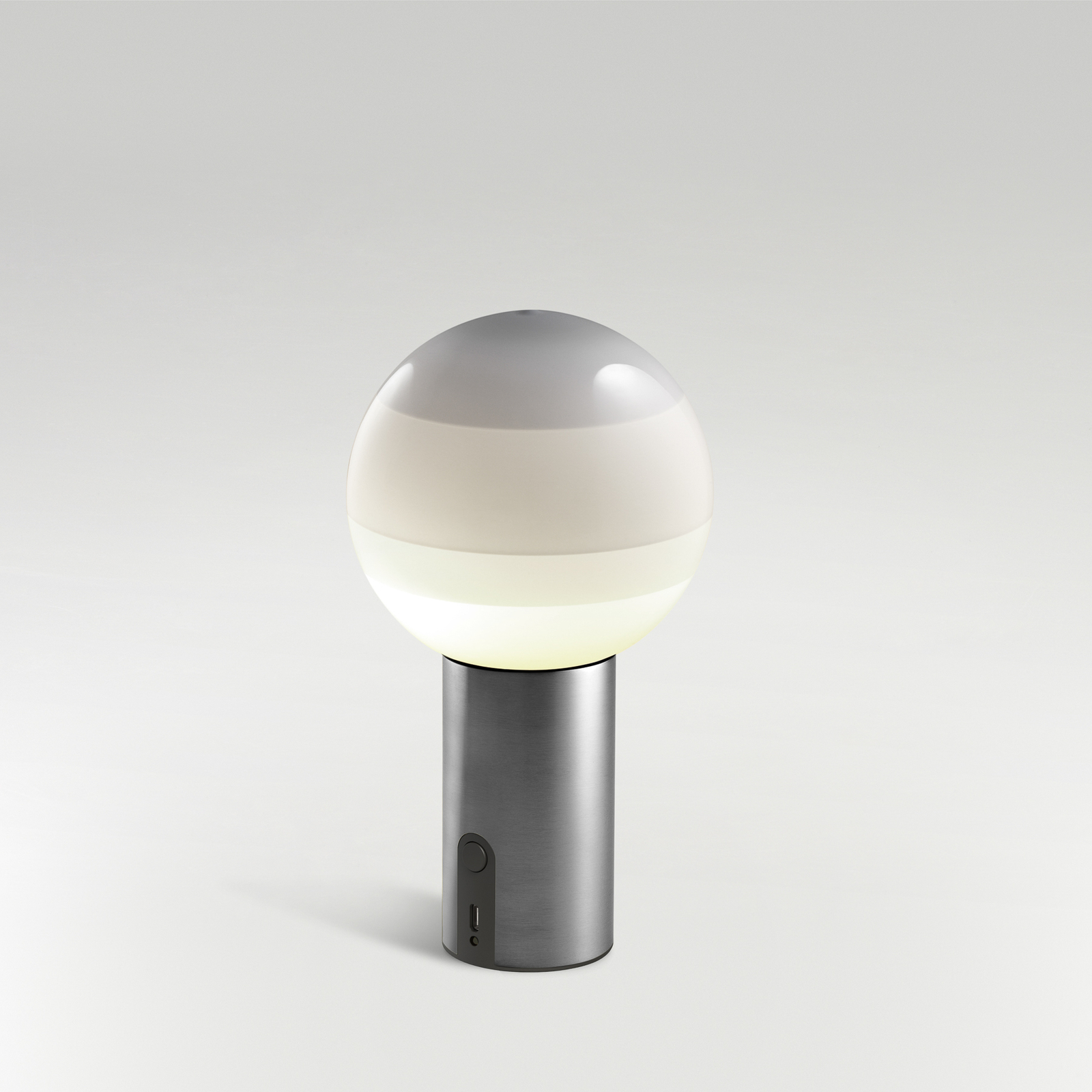 MARSET Dipping Light stolna svjetiljka na baterije bijela/grafit