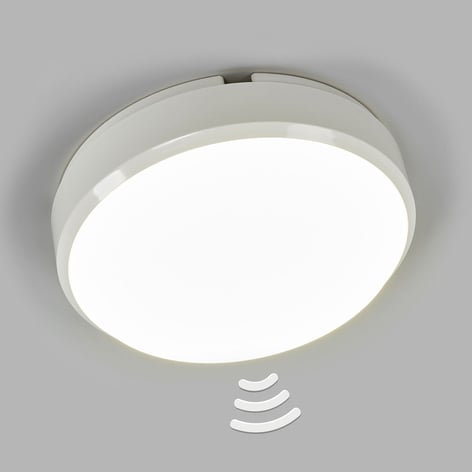 Pyöreä LED-kattovalaisin Bulkhead tunnistimella