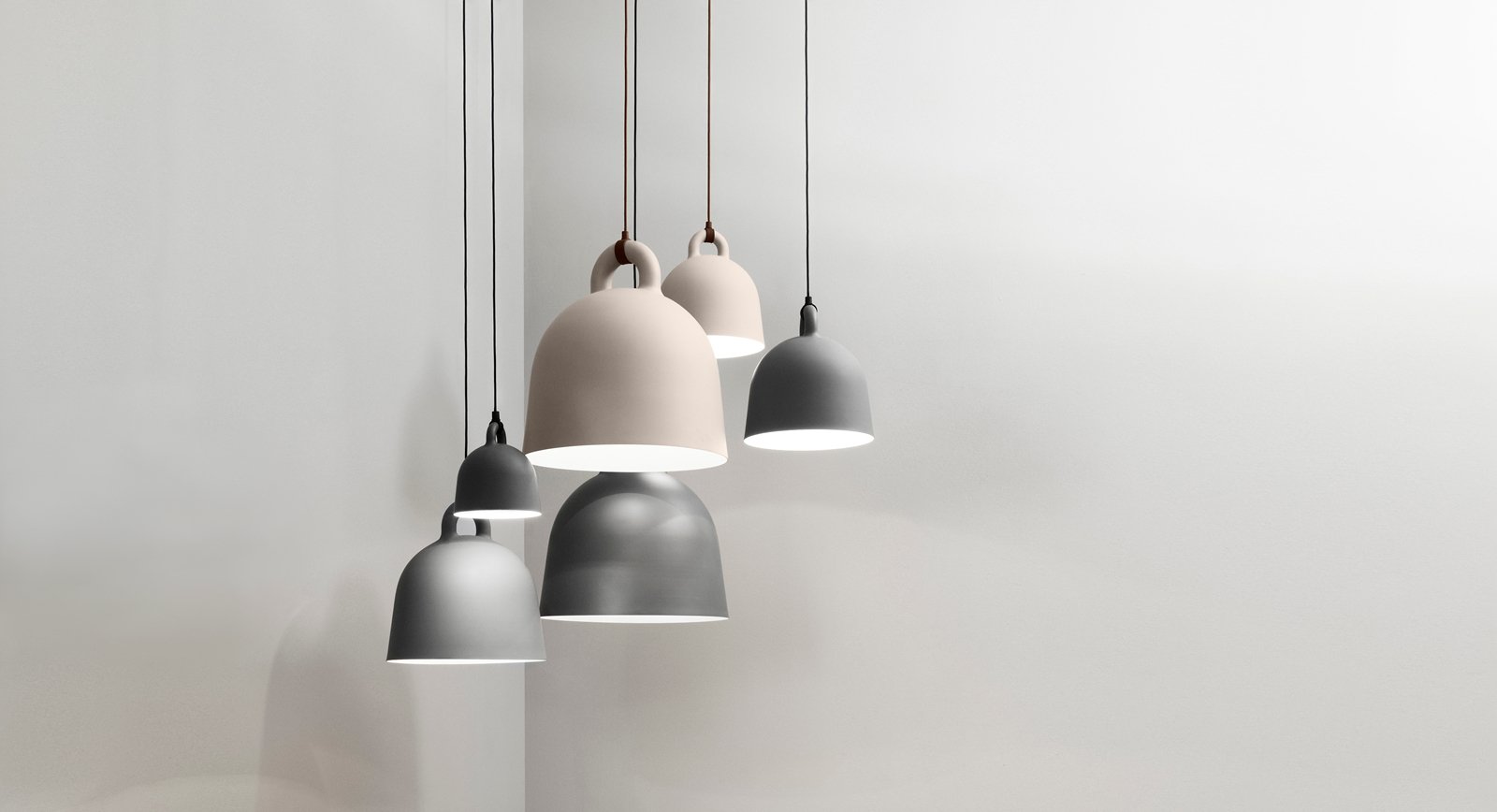 Bell Lustră Pendul Small White - Normann Copenhagen