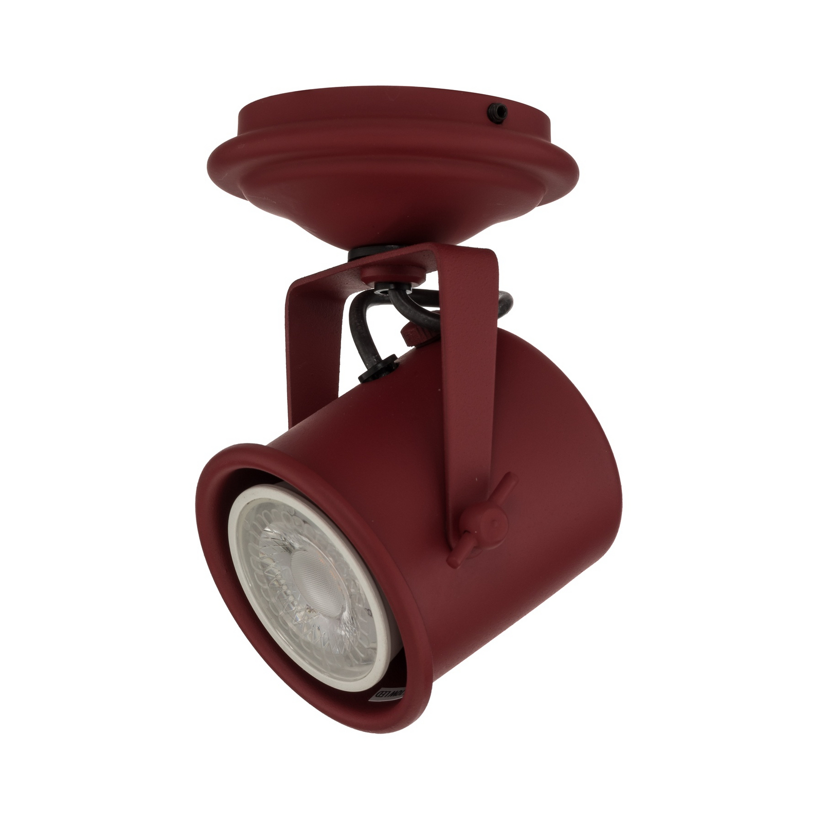 Plafondspot Canico, 1-lamp, rood Plafondspot Canico, 1-lamp, rood