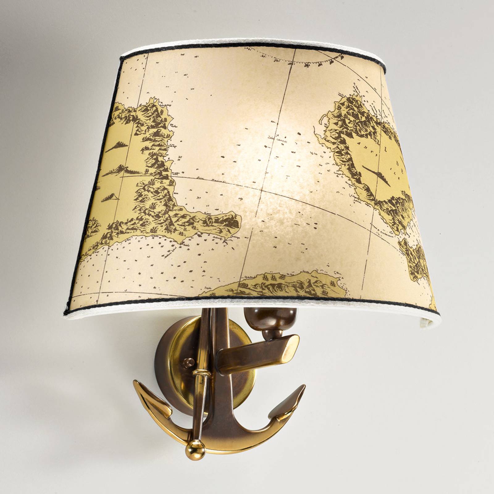 Image of Applique décorative Nautica 1 lampes 31 cm 
