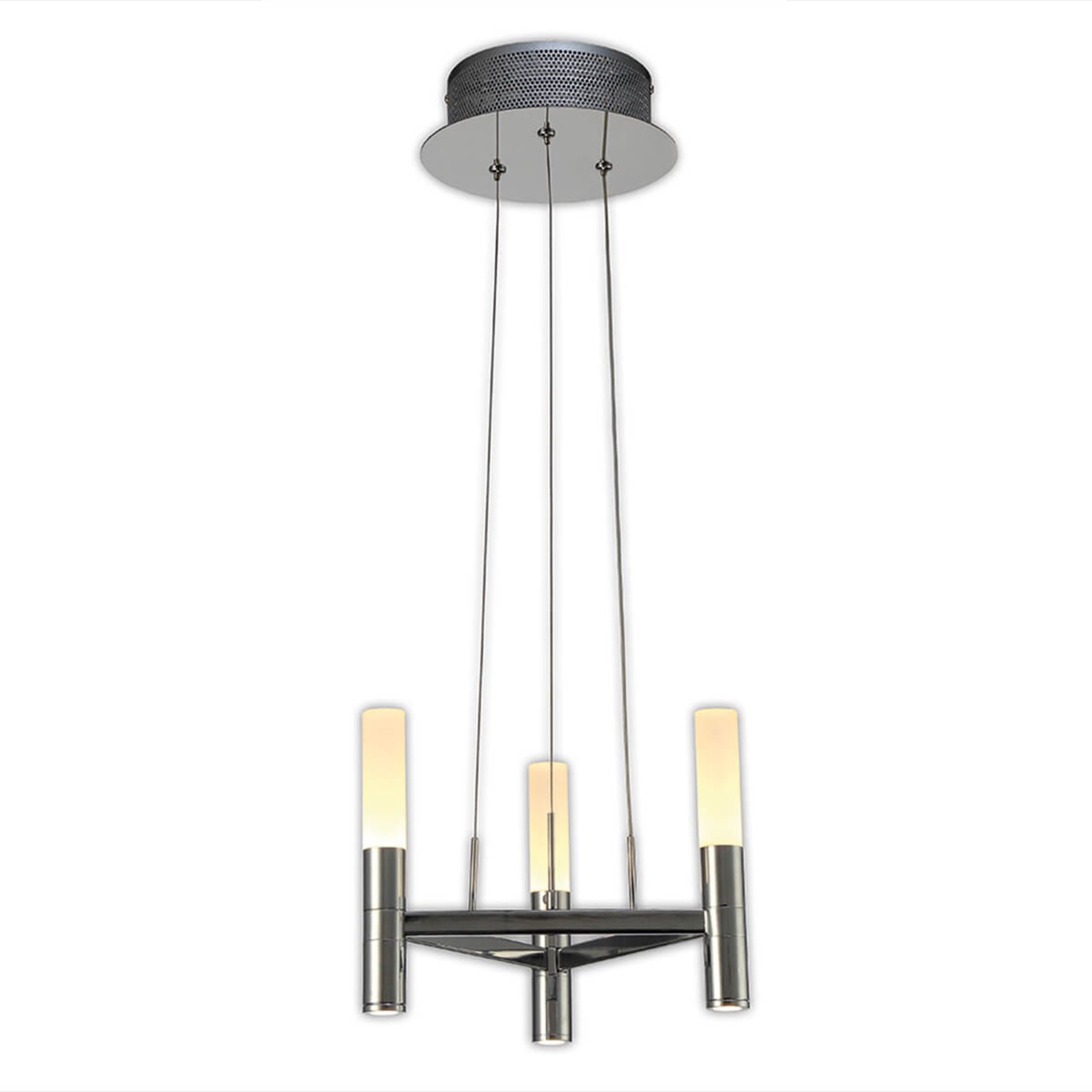 Dimbare LED hanglamp Irina 3-lamps