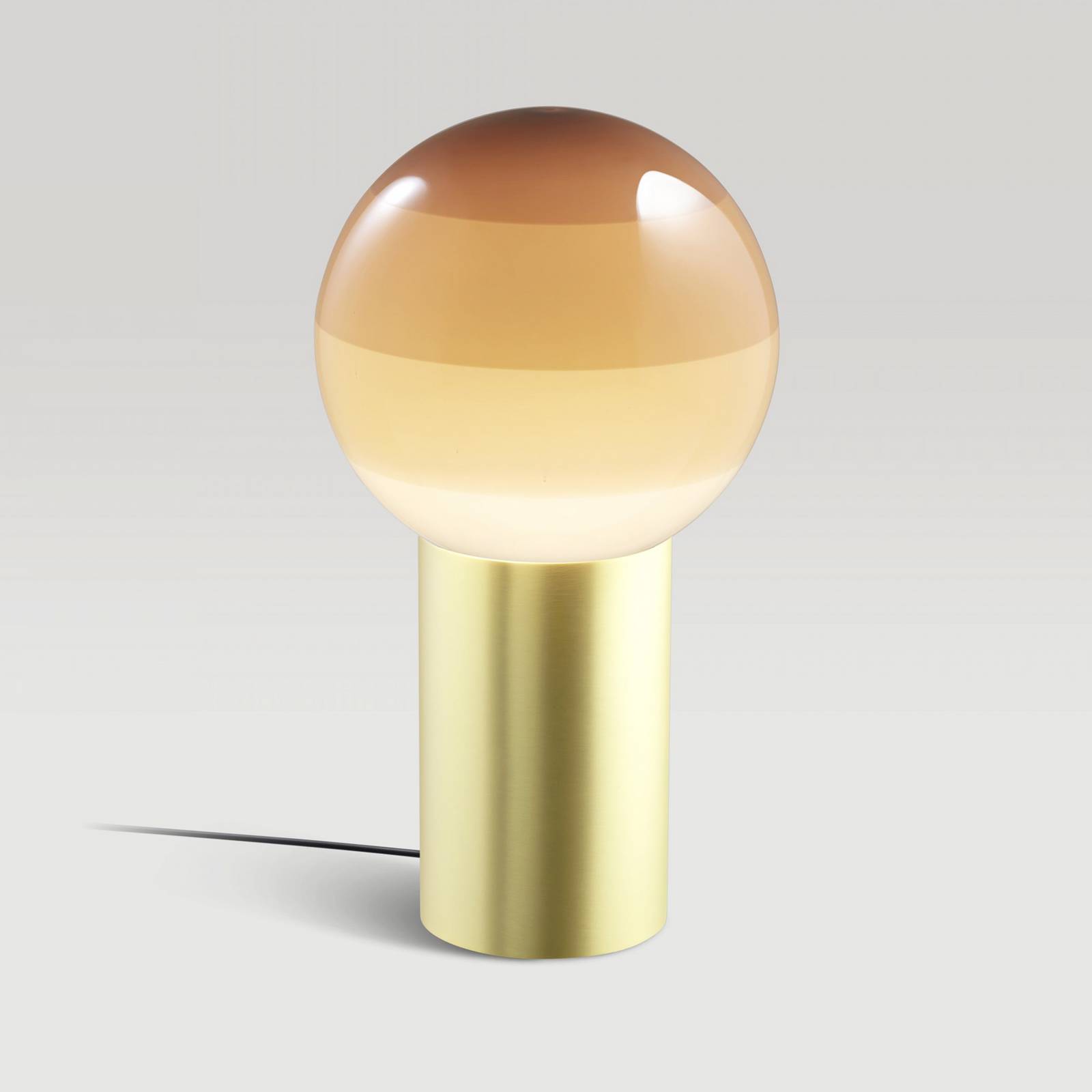 MARSET Tischlampe Dipping Light, Höhe 22 cm, creme/messing günstig online kaufen