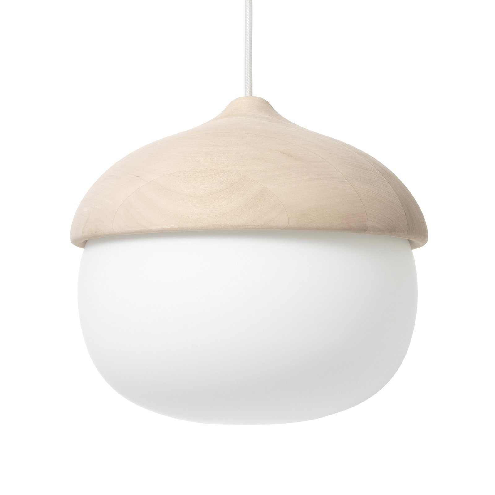 Terho S/M/L natural/opal pendant light