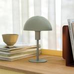 Lámpara de mesa Ellen Mini de metal, verde polvo