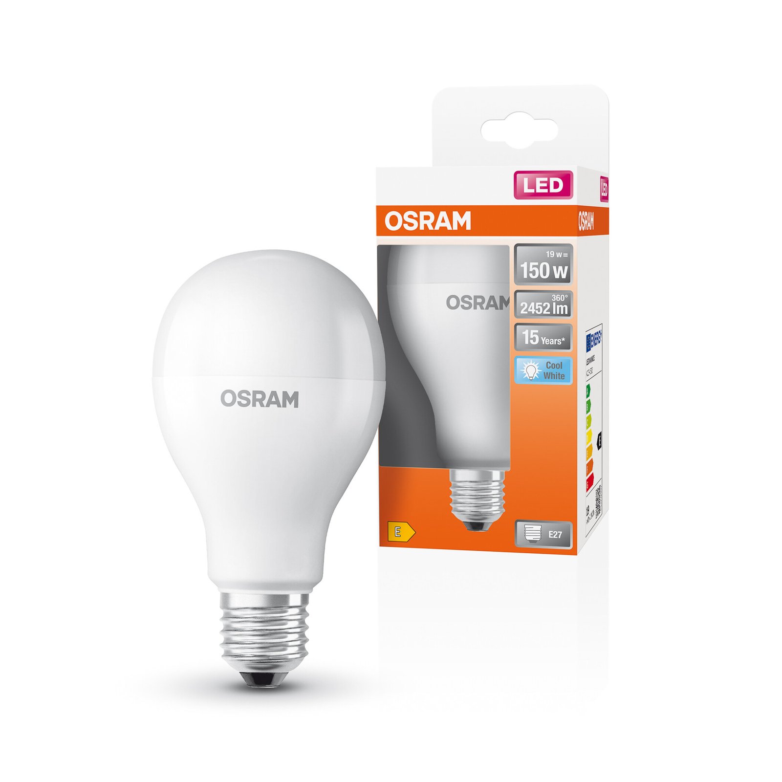 OSRAM Star LED bulb E27 19 W 2,452 lm 4,000 K matt