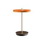 UMAGE Asteria Move lampada LED da tavolo arancio