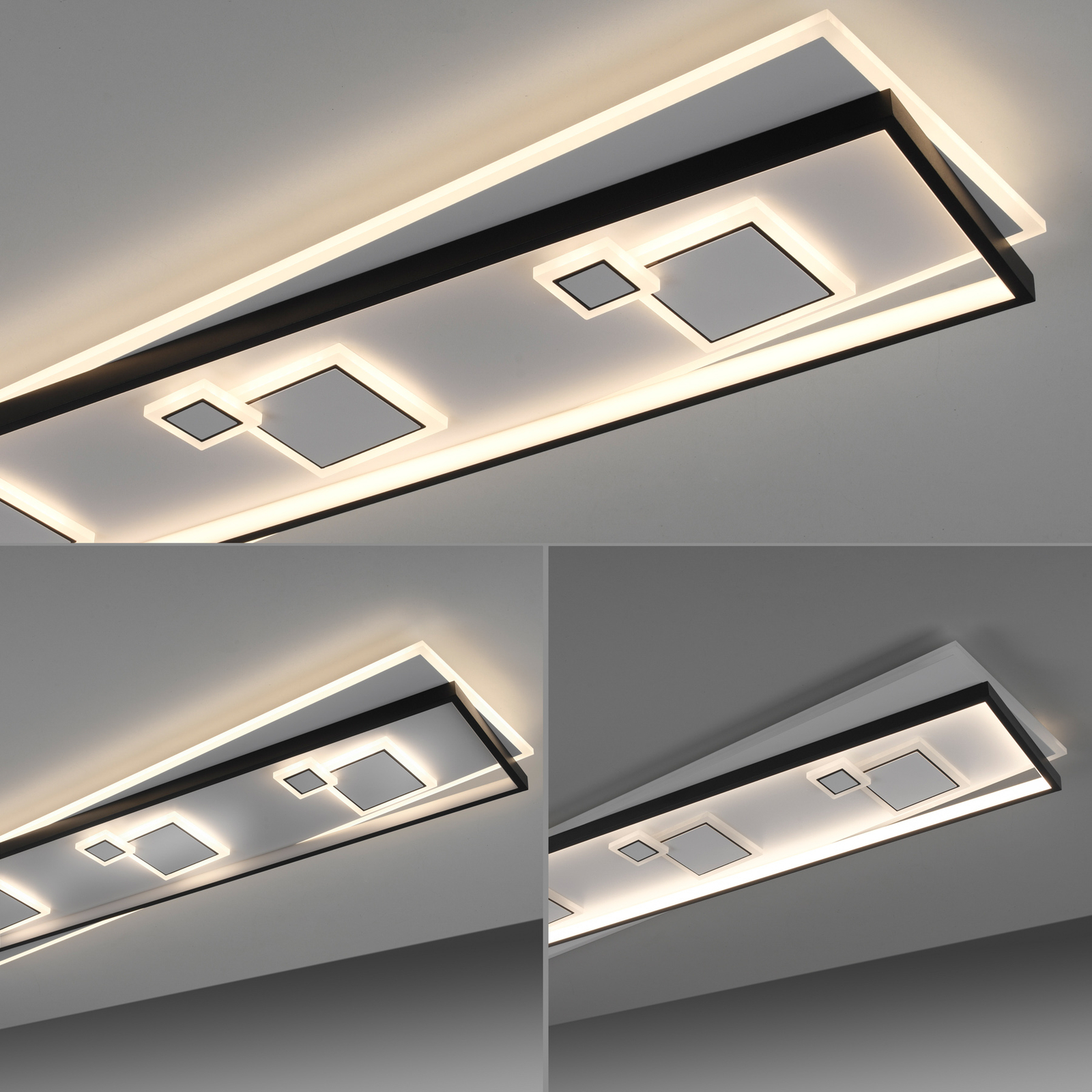 Mailak LED ceiling light, 97 cm long