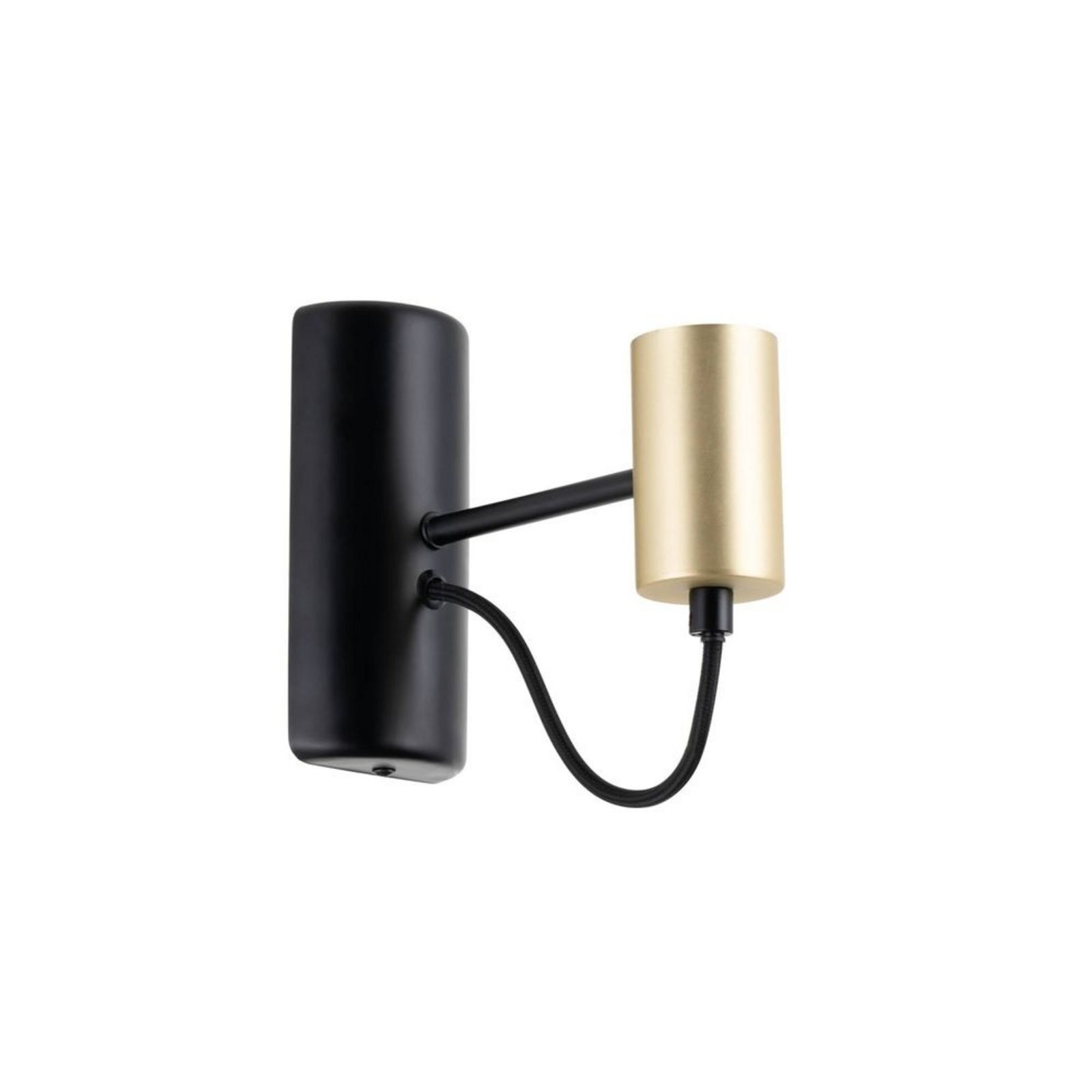 Prospa Vägglampa Black/Brass - Lindby