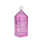 Kartell LED table lamp Lantern, purple, recycled, IP54