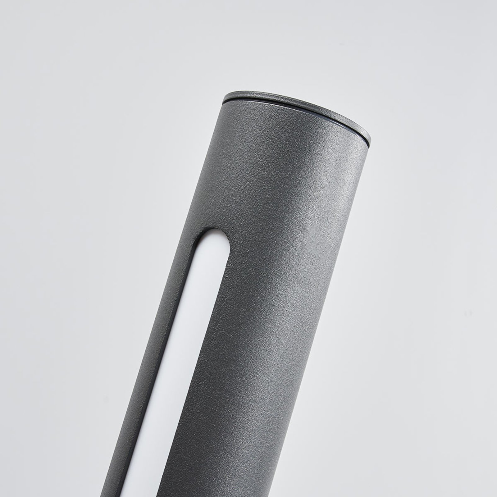 Tomas Außen Gartenleuchte H75 Dark Grey/White - Lucande