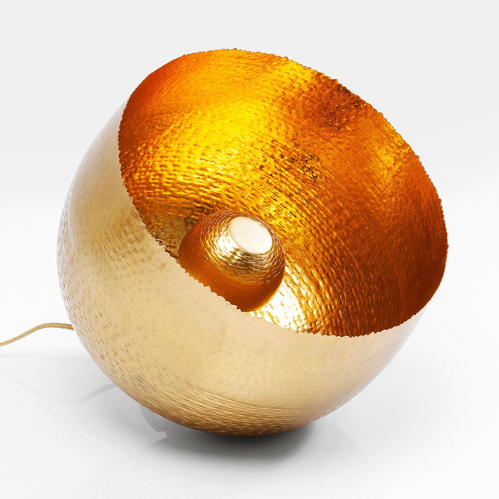 KARE Apollon tafellamp mat goud Ø 35 cm