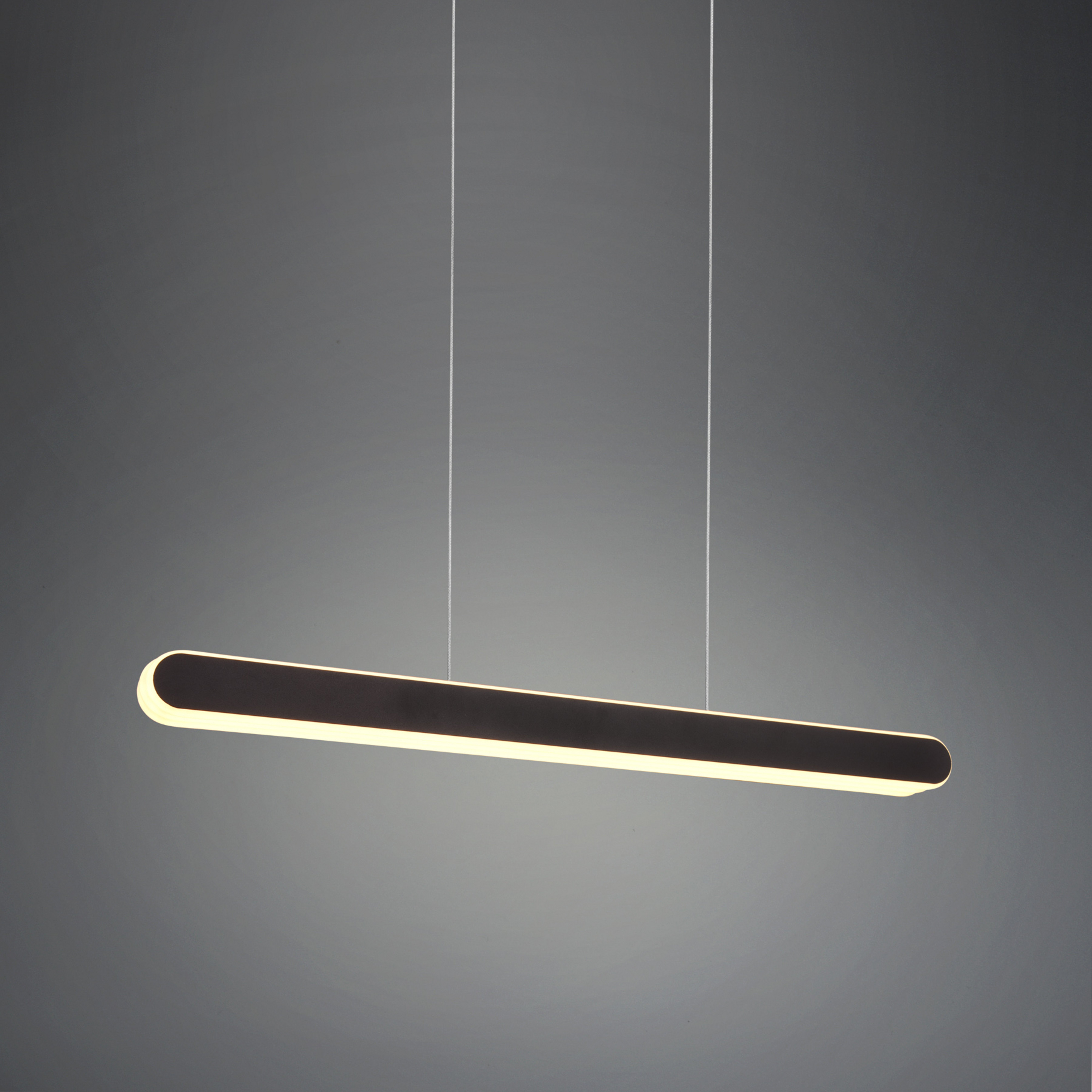 LED-Hängeleuchte Helios ausziehbar dim CCT schwarz