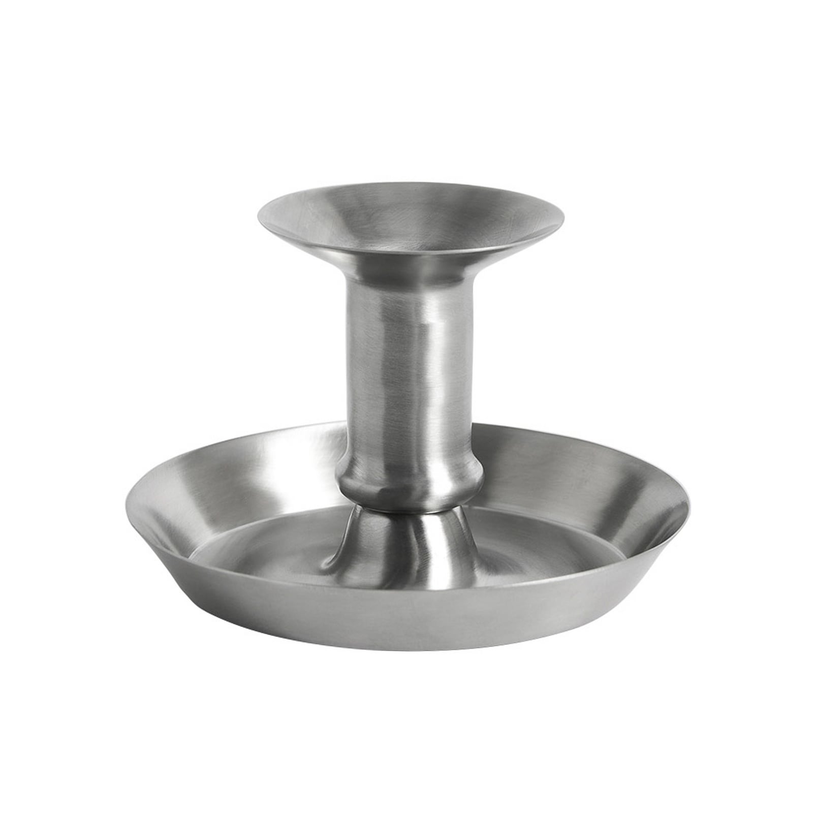 Držač svijeća Flare Steel, nehrđajući čelik, Ø 11 cm - Hay