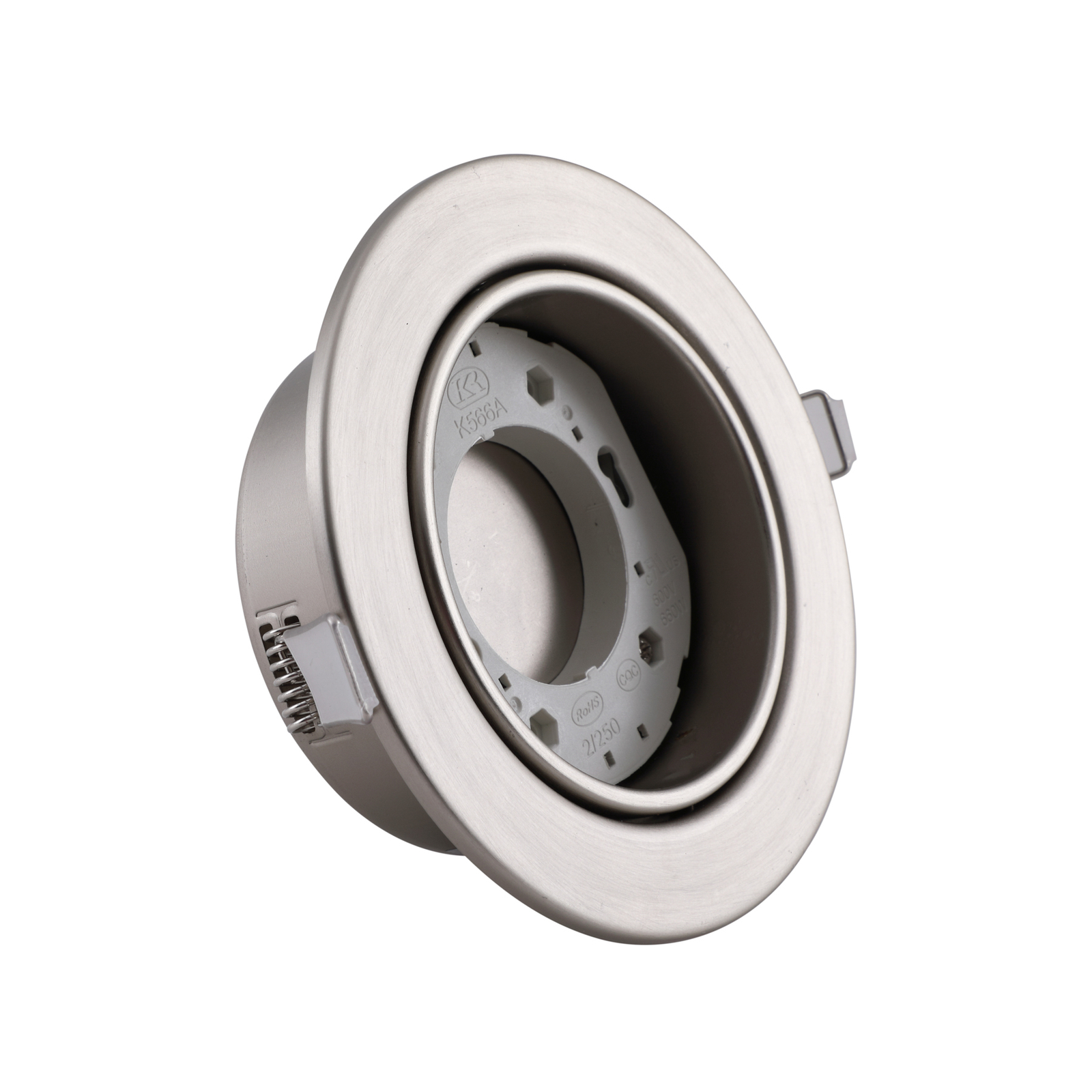 Lindby Einbauleuchte Jyla, nickel matt, Ø 13 cm, GX53 Lindby Einbauleuchte Jyla, nickel matt, Ø 13 cm, GX53