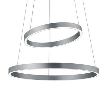LED-Hängelampe Lora-P nickel matt, Gestensteuerung