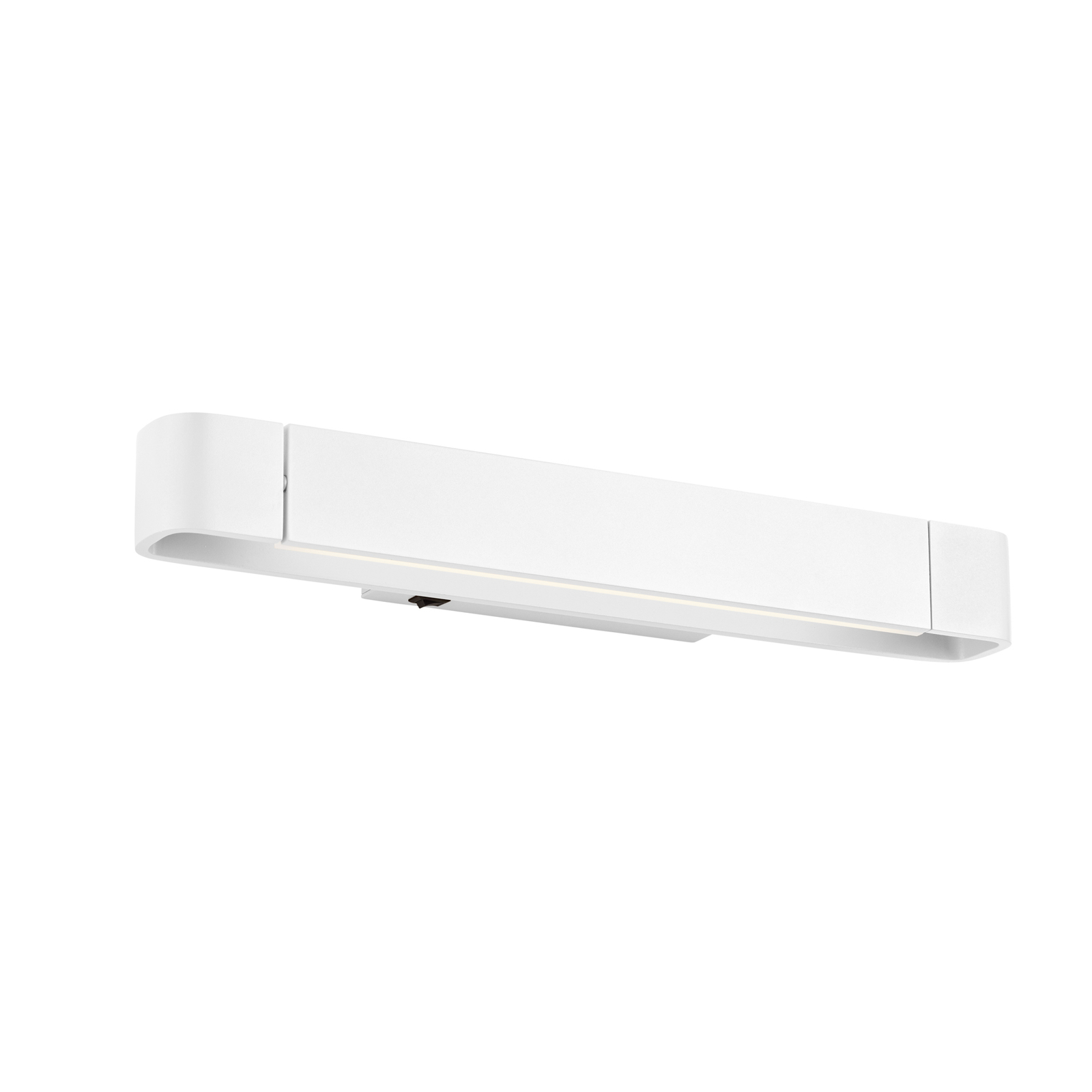 Box LED wall light, rotatable, white