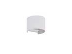 Nivar Round LED Aplica de Exterior White - Lindby