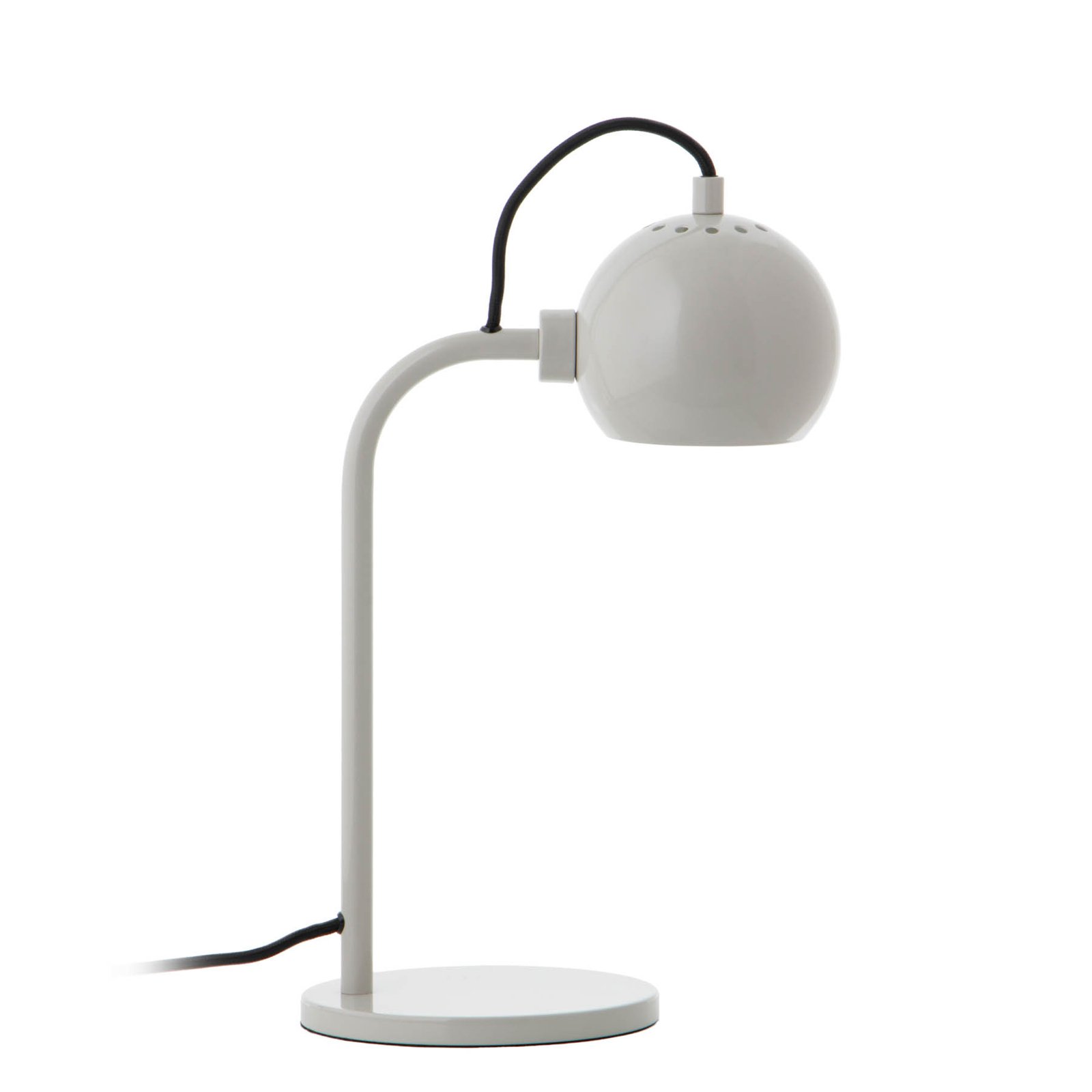 FRANDSEN Ball Single table lamp, light grey