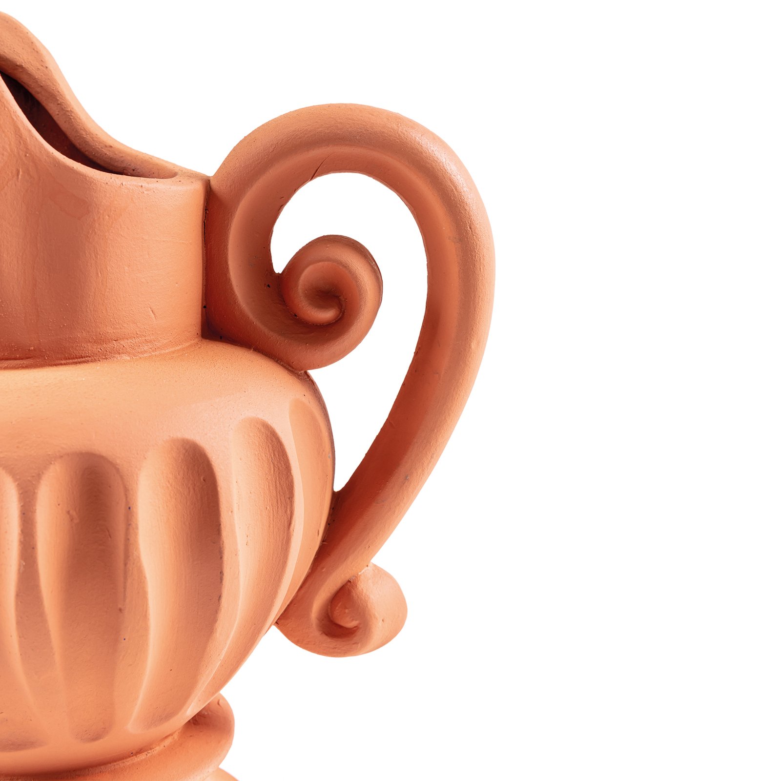 SELETTI Magna Graecia Jarrón Caraffa, altura 33 cm, terracota