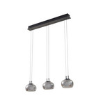 Dain 3 LED Pendant Smoke Grey - Lucande