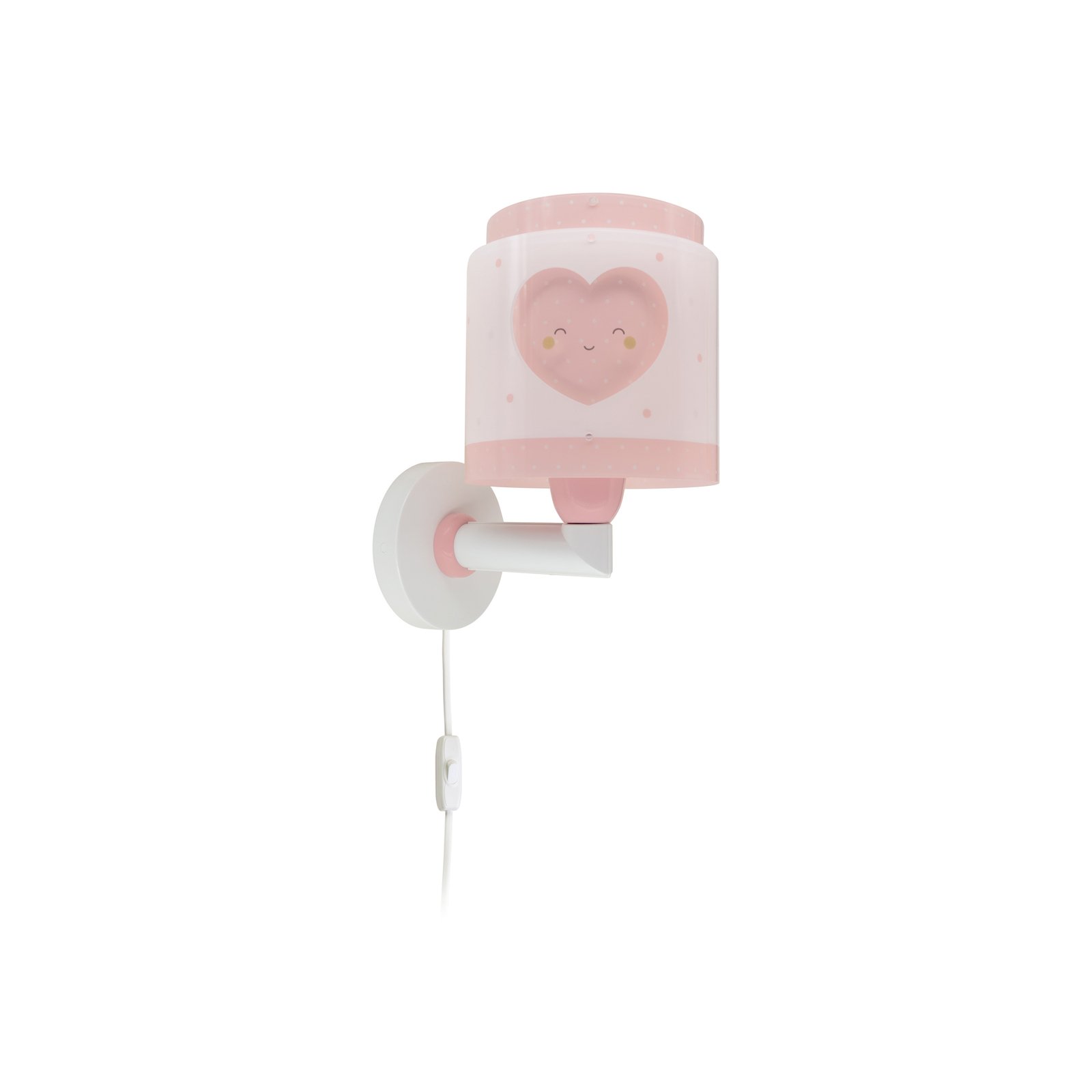 Далбер Baby Dreams стенна лампа с щепсел, розова